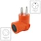 Ac Works Plug Adapter, L14-30R, 14-50P, L14-30P, 14-50P, 0 ft., Orange AD1450L1430 - alternate 7